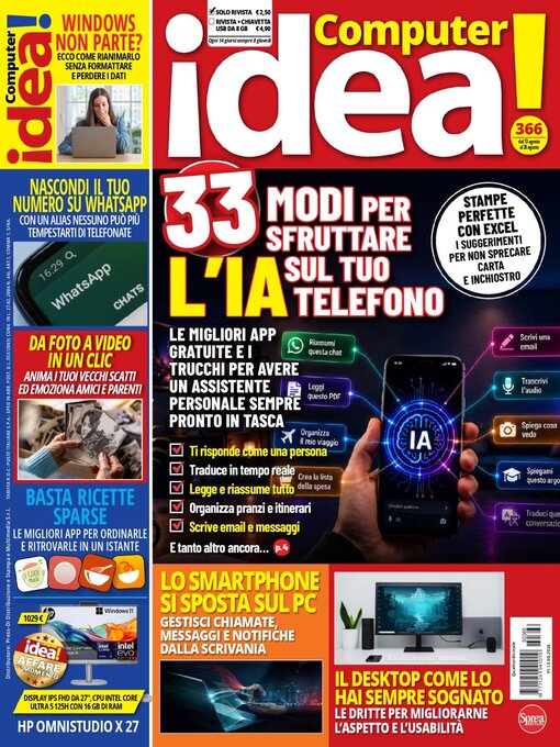 Cover image for Il mio computer idea 